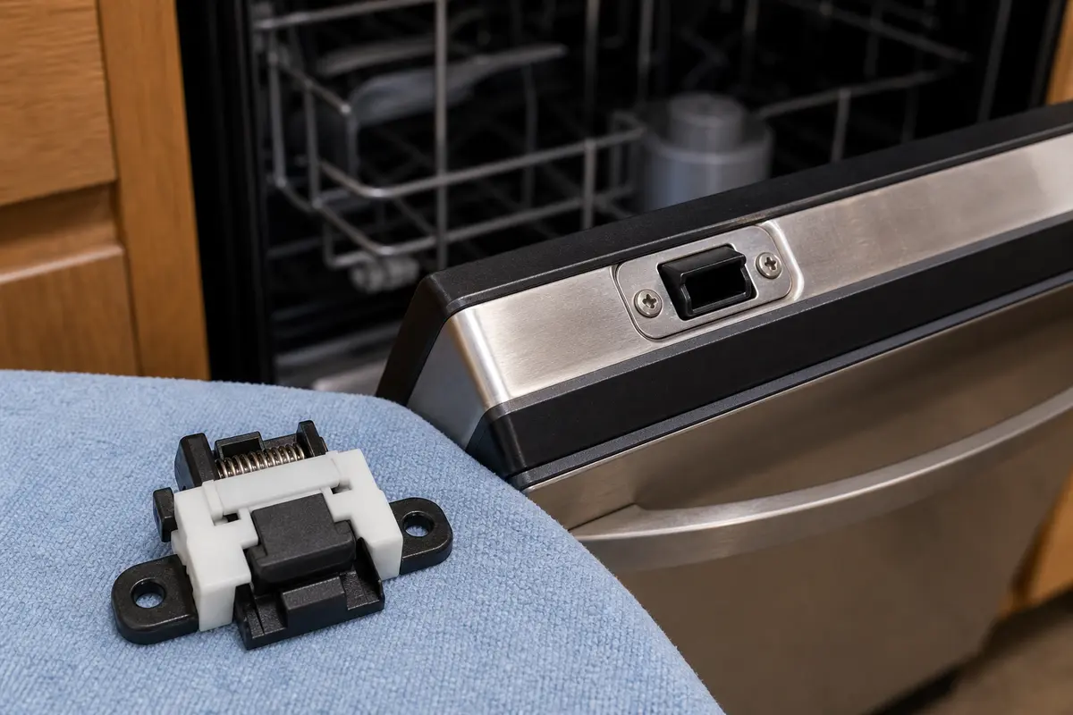 Dishwasher door latch replacement part category