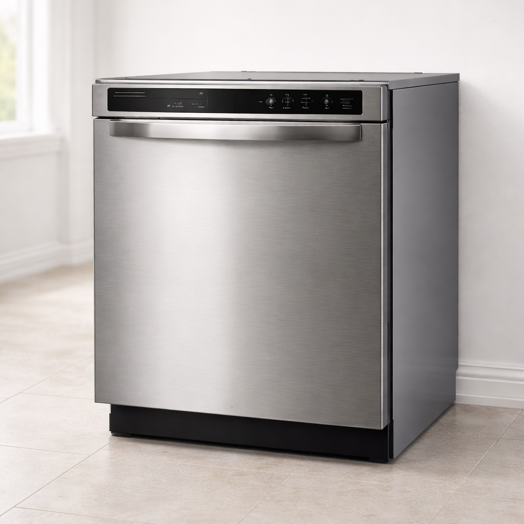 Dishwasher appliance tile