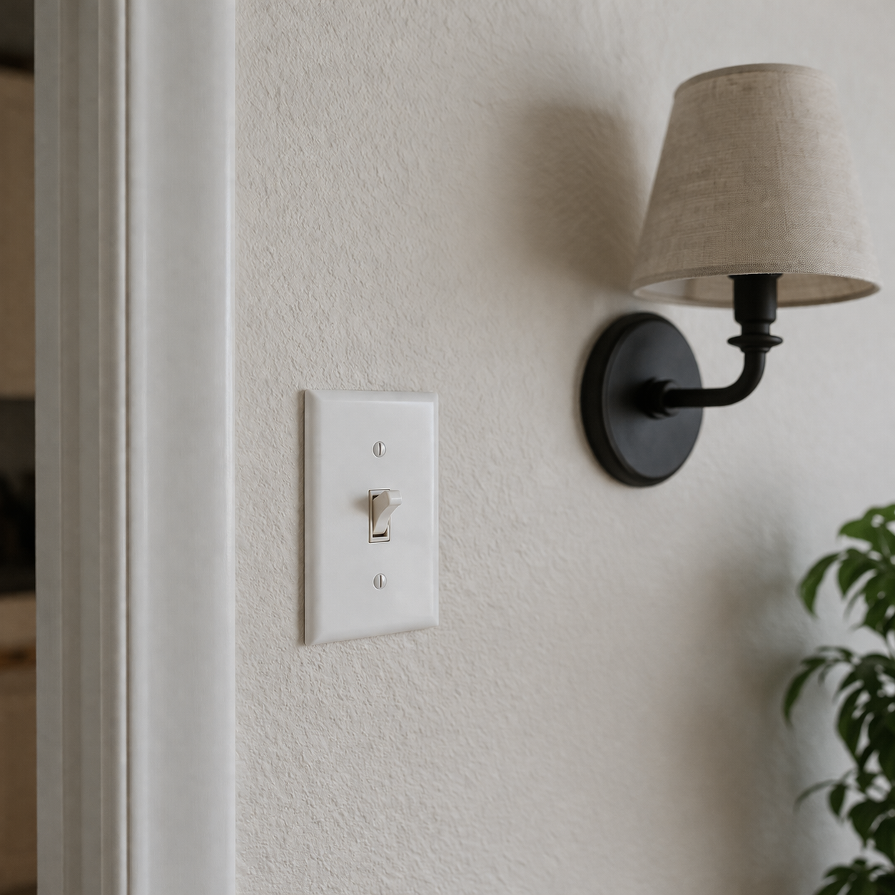 Residential light switch associated with not working