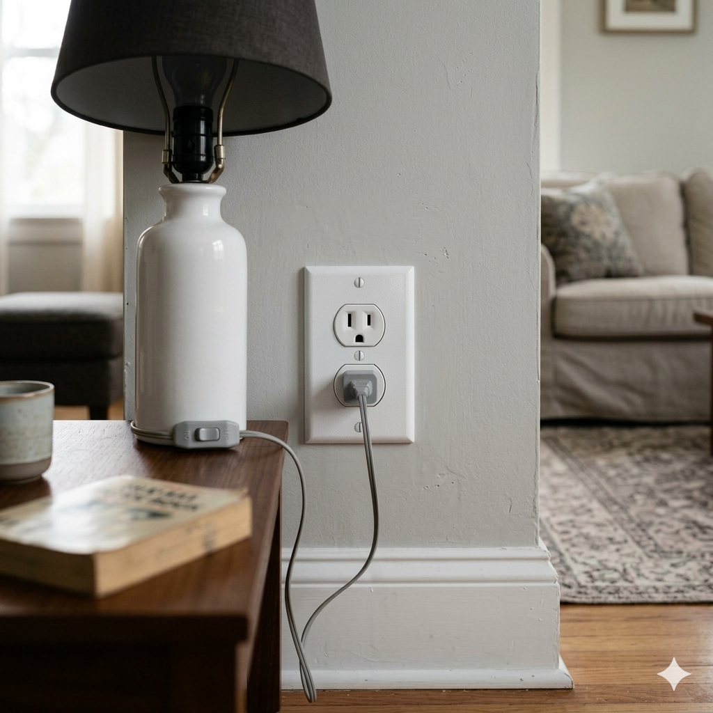 Residential wall outlet associated with not working