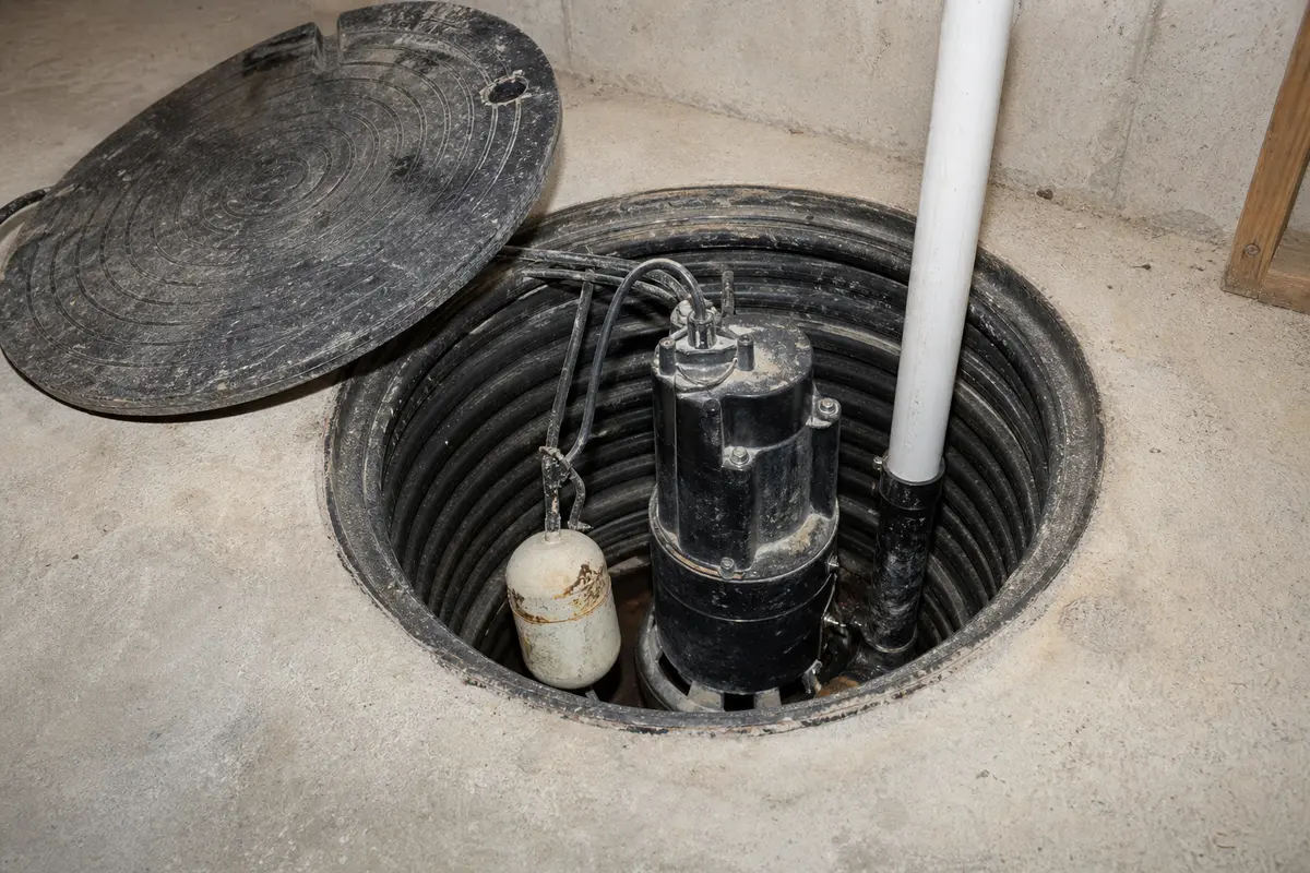 sump pump float switch failure point before replacement