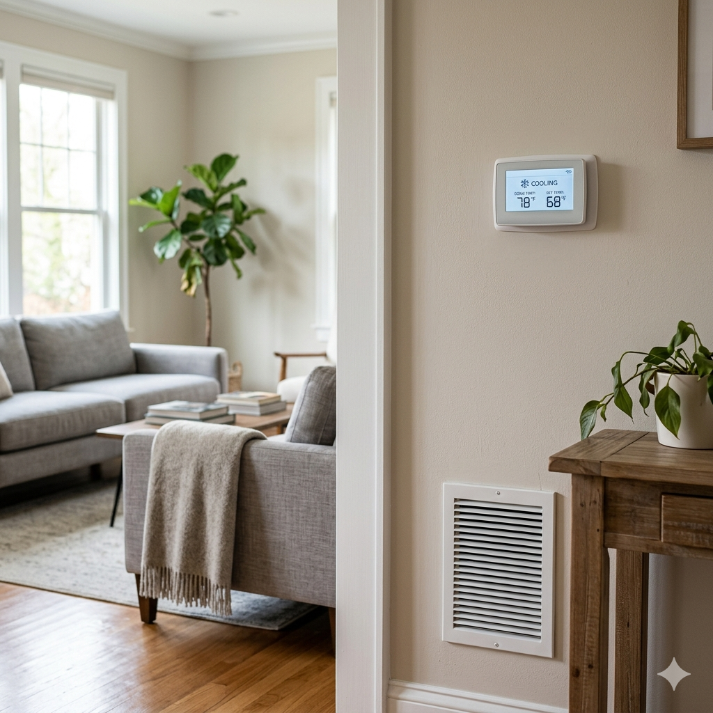 Air conditioner associated with not cooling the house