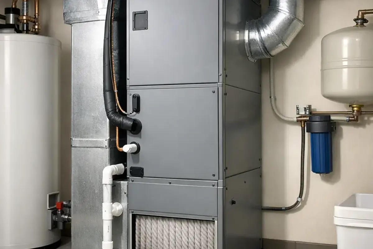 Air handler power area checked when unit will not turn on