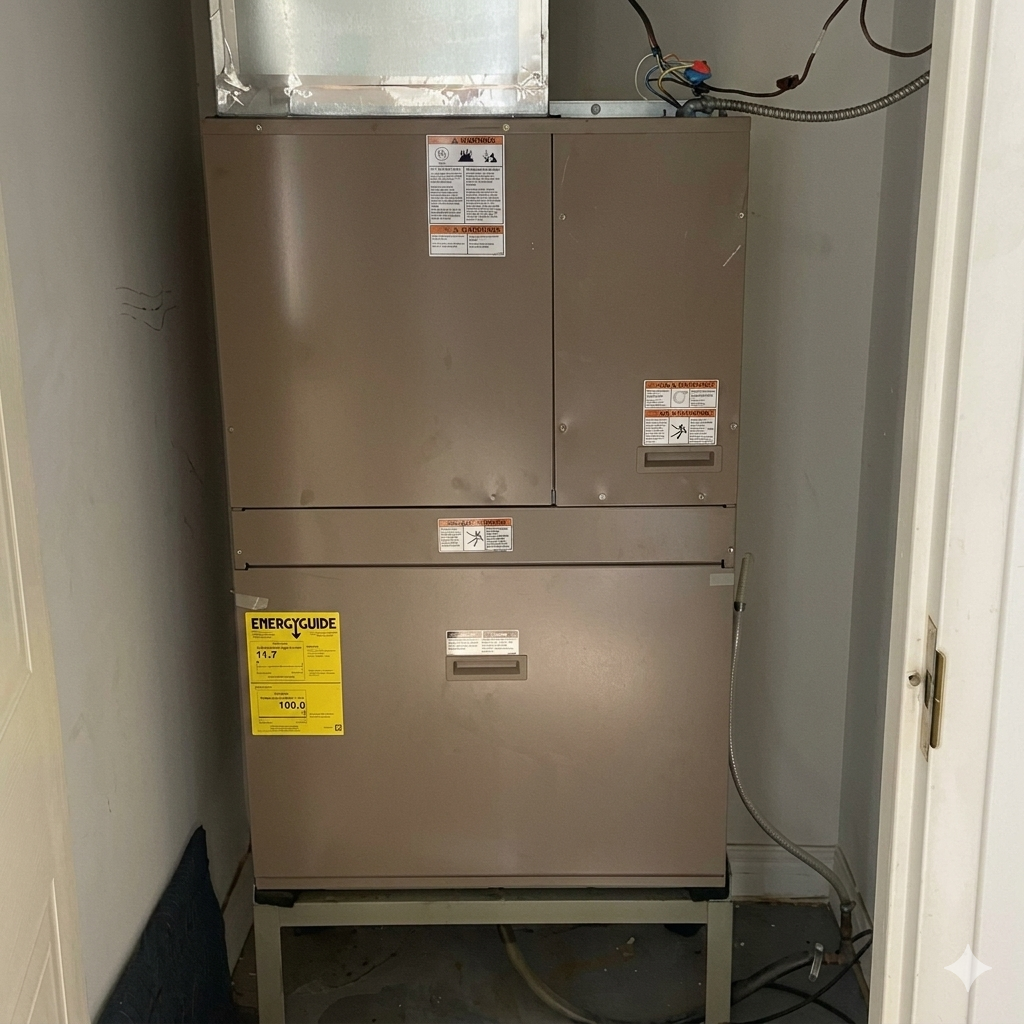 Residential furnace associated with not turning on