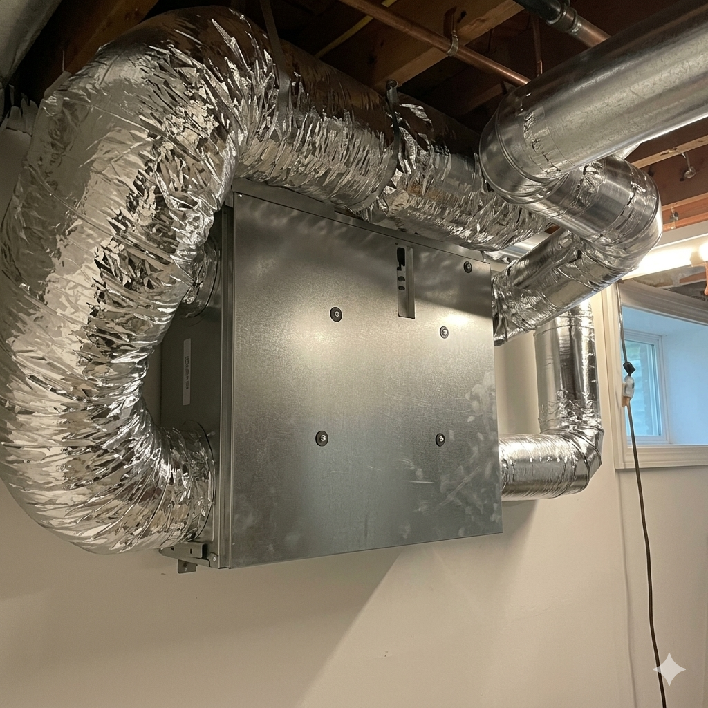 HRV or ERV ventilation unit associated with not working