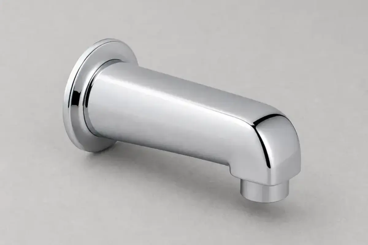 Replacement bathtub spout for a confirmed spout-side leak