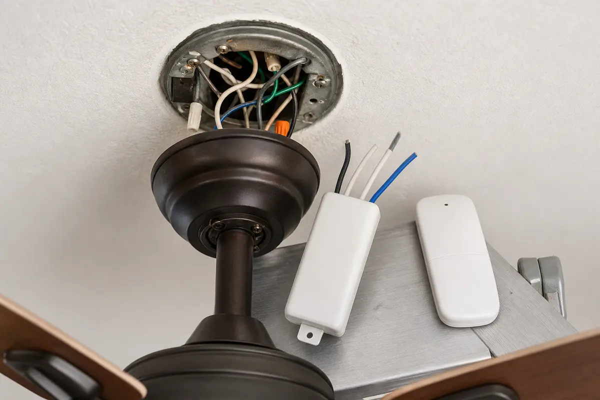 Ceiling fan remote control for ceiling fan not working