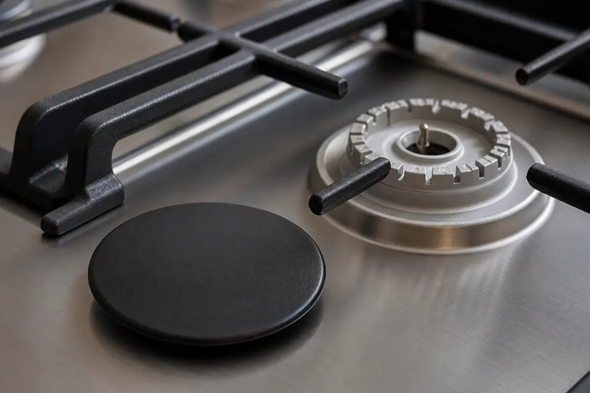 Cooktop burner cap for cooktop burner keeps clicking
