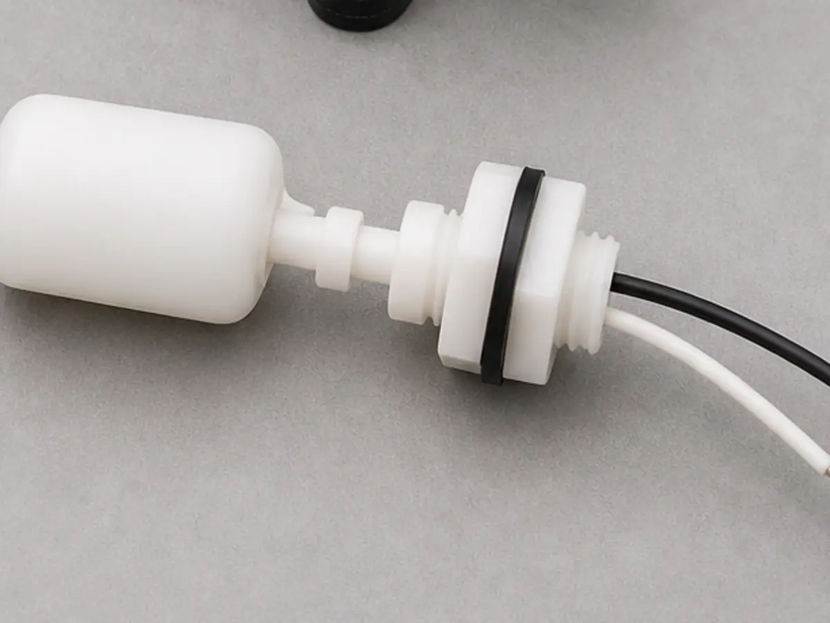 Replacement dehumidifier water level float switch with wire leads