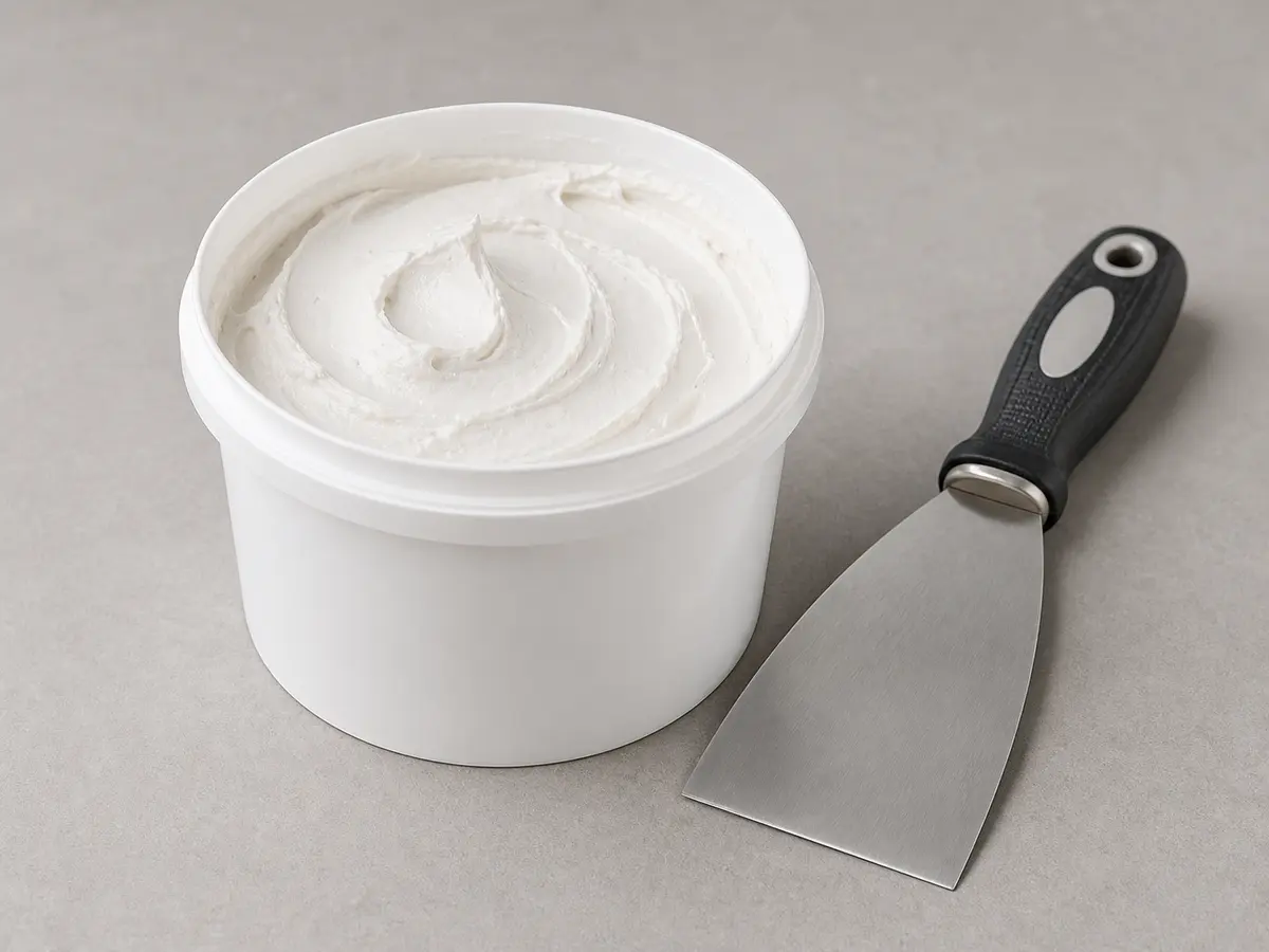 Drywall joint compound for smoothing a repaired wall