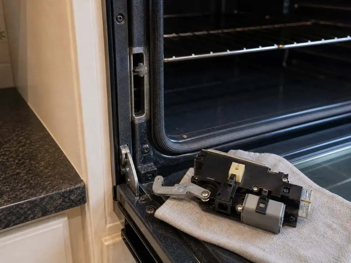 GE Profile oven door lock assembly for ge profile oven f9 error code