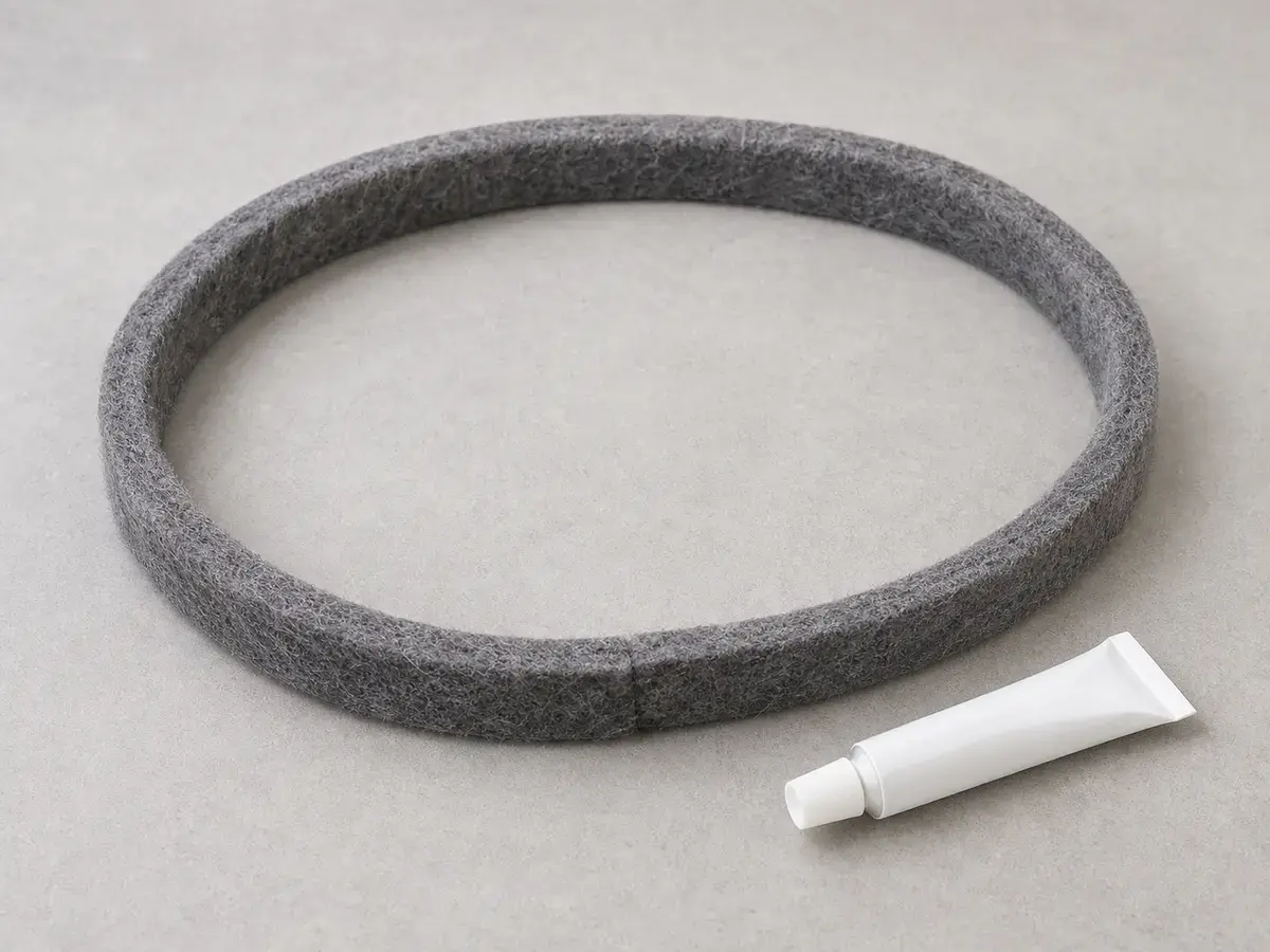 Front drum felt seal or glide for LG dryer scraping noise