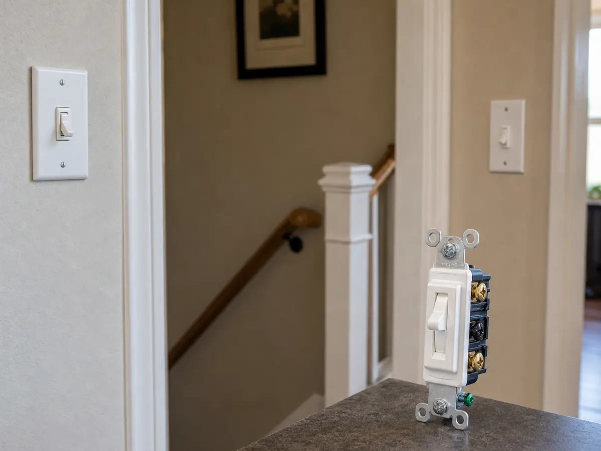 3-way light switch for light switch not working