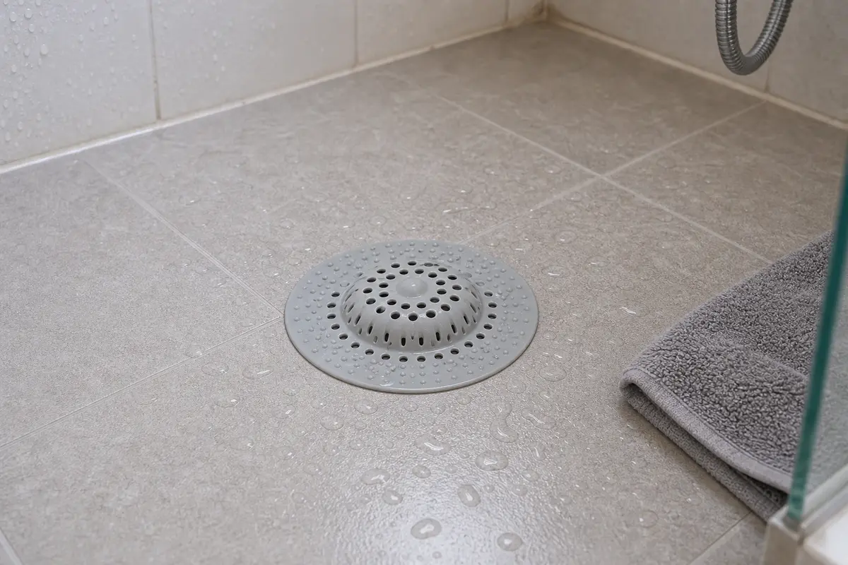 Shower hair catcher drain cover for shower not draining