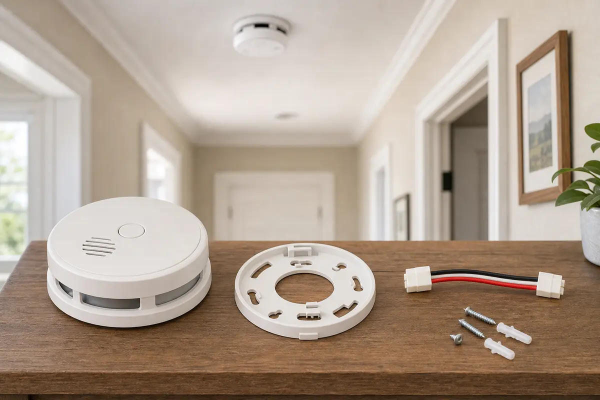 Hardwired smoke/CO alarm for smoke detector beeping