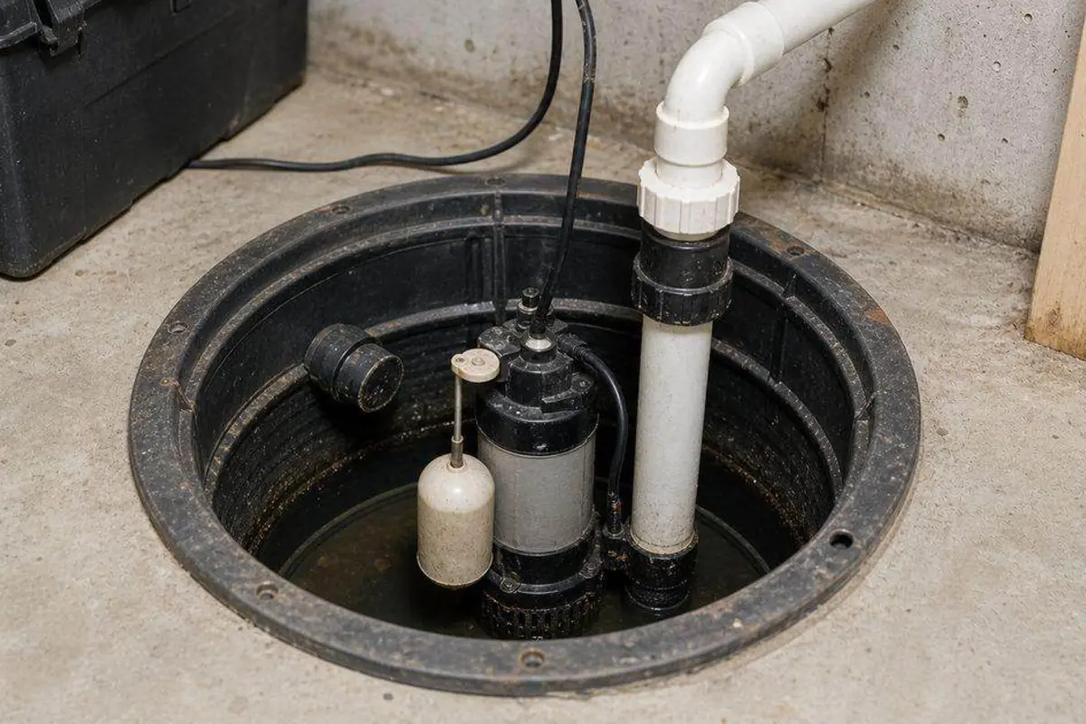 Replacement sump pump for sump pump not working
