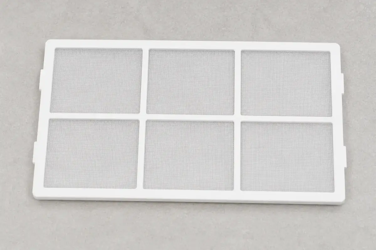 Toshiba dehumidifier air filter for a coil freeze-up airflow repair