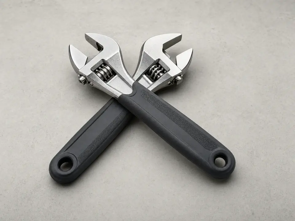 Wrench or adjustable wrench tool