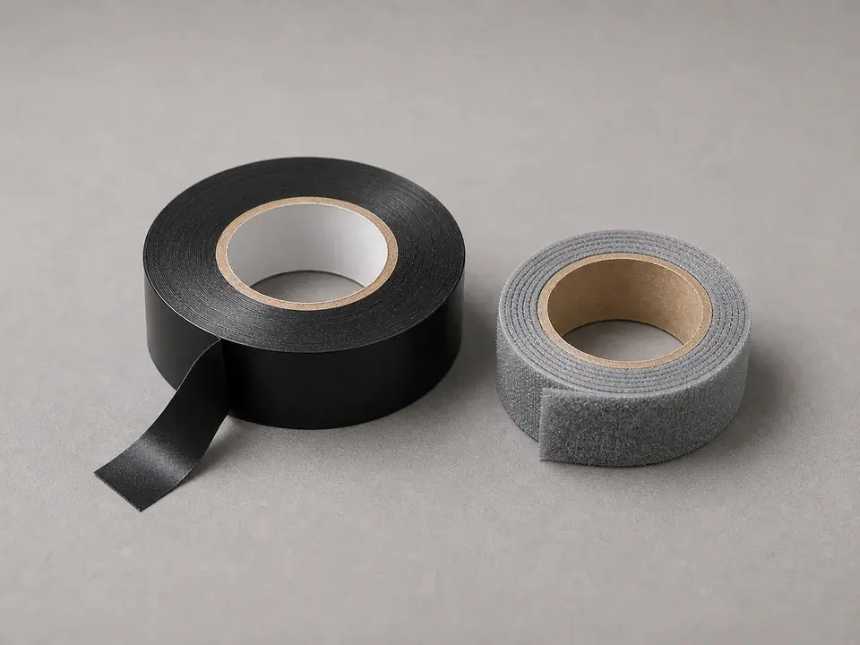 Electrical tape or approved attachment tape tool