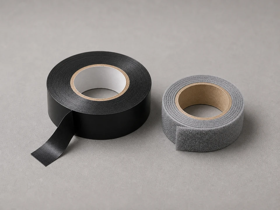 Electrical tape or approved fastening tape tool