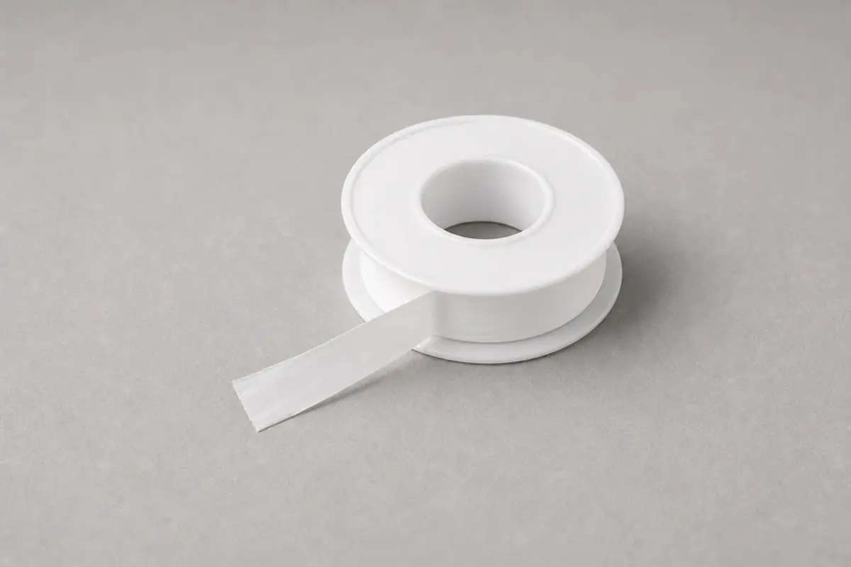 Thread seal tape for a threaded bathtub spout connection
