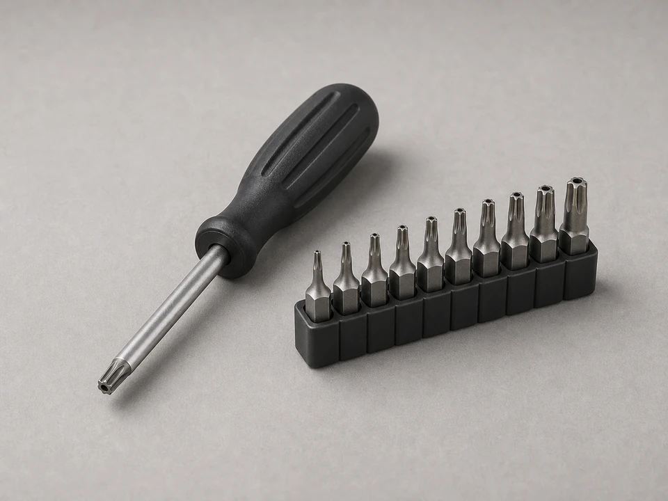 Torx screwdriver or bit set tool