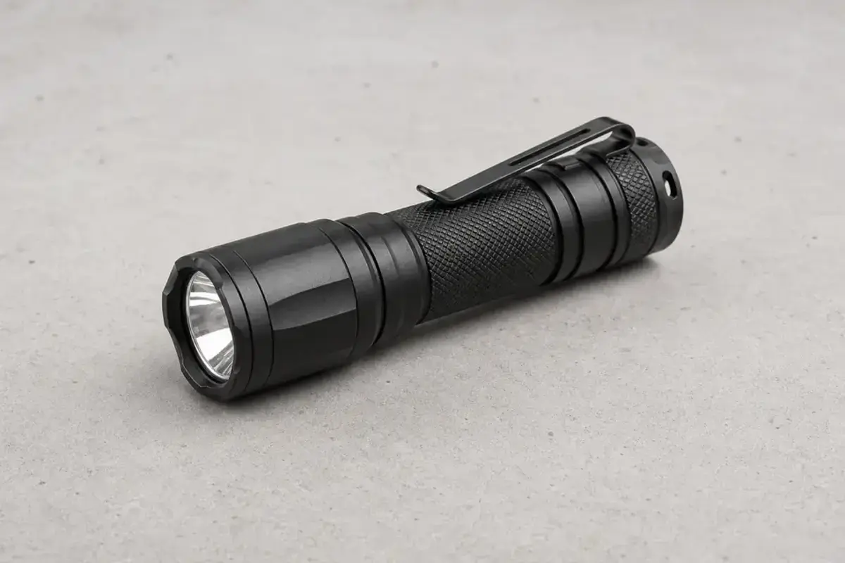 Boiler-room flashlight for reading gauges and leak clues