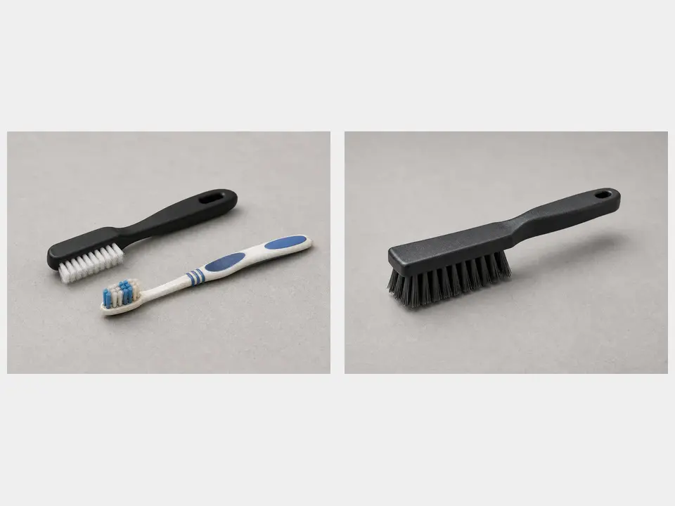 Utility brush or bottle brush tool
