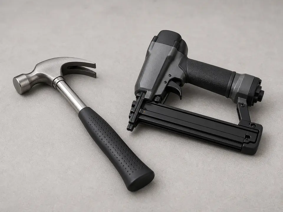 Hammer or brad nailer tool