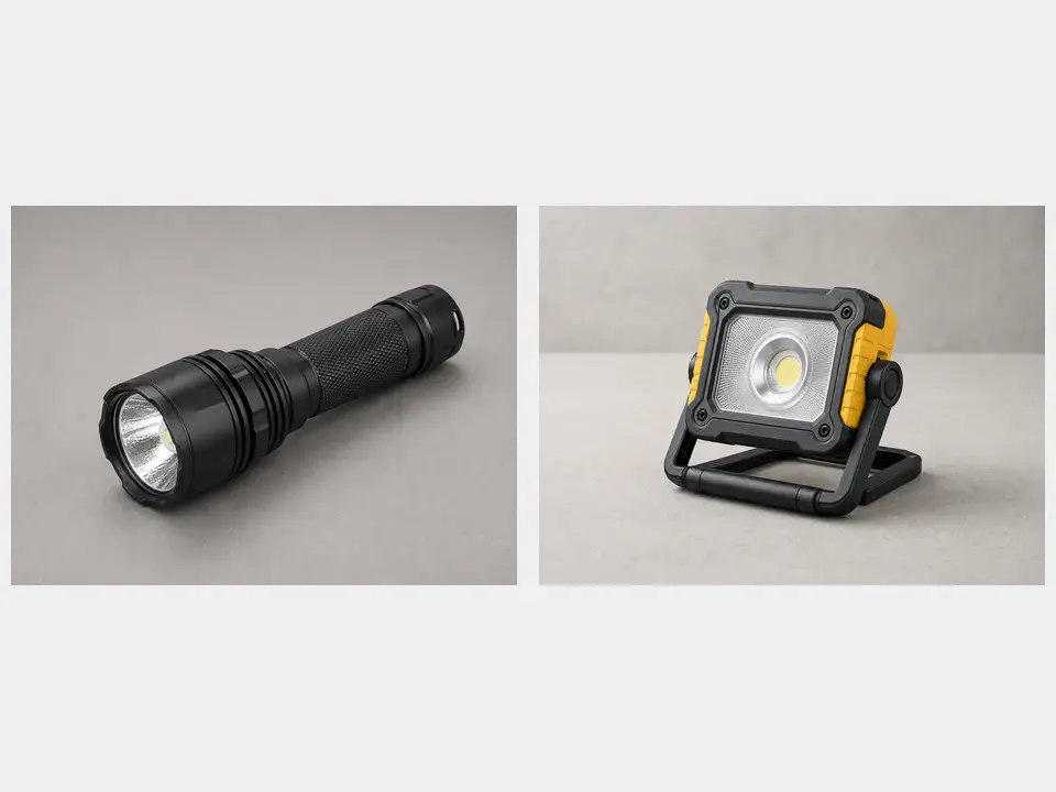 Utility light or bright flashlight tool
