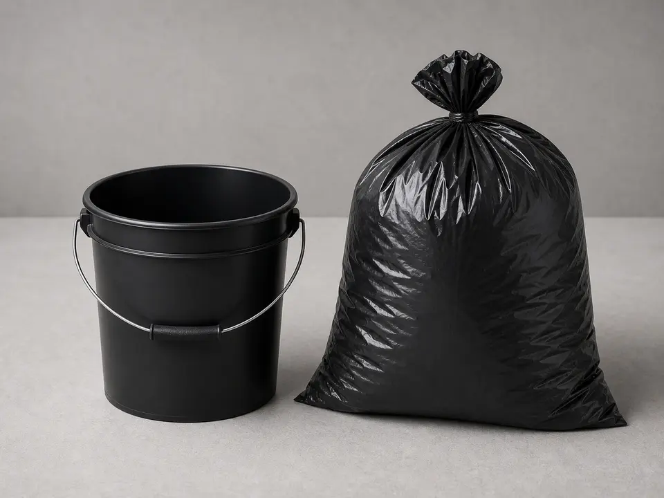 Bucket or debris bag tool