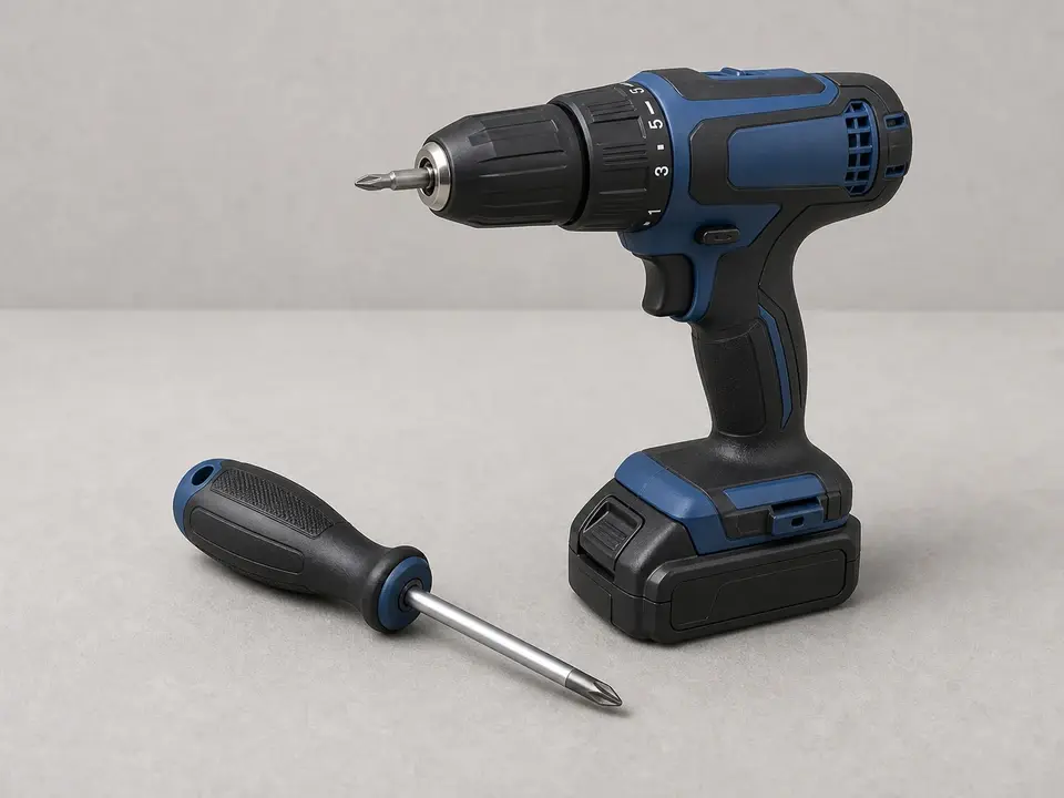 Cordless drill or screwdriver tool