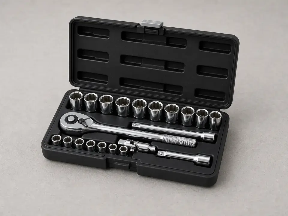 Deep socket or shower stem socket set tool
