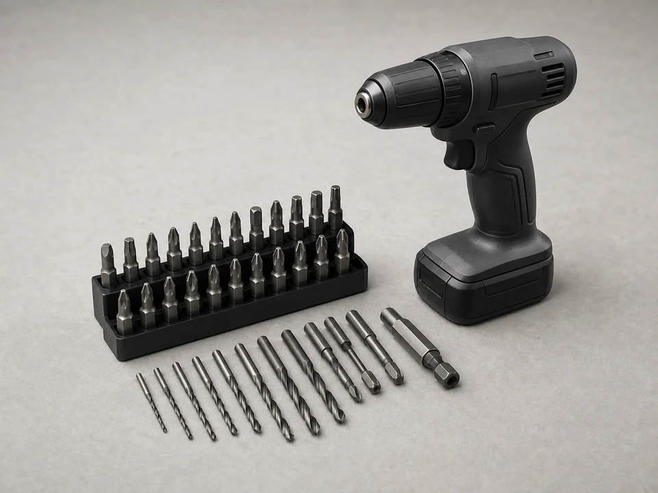 Drill and driver bit set tool