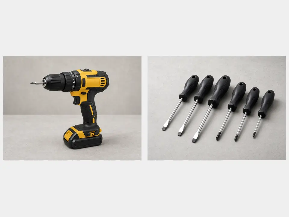 Screwdriver set or drill/driver tool
