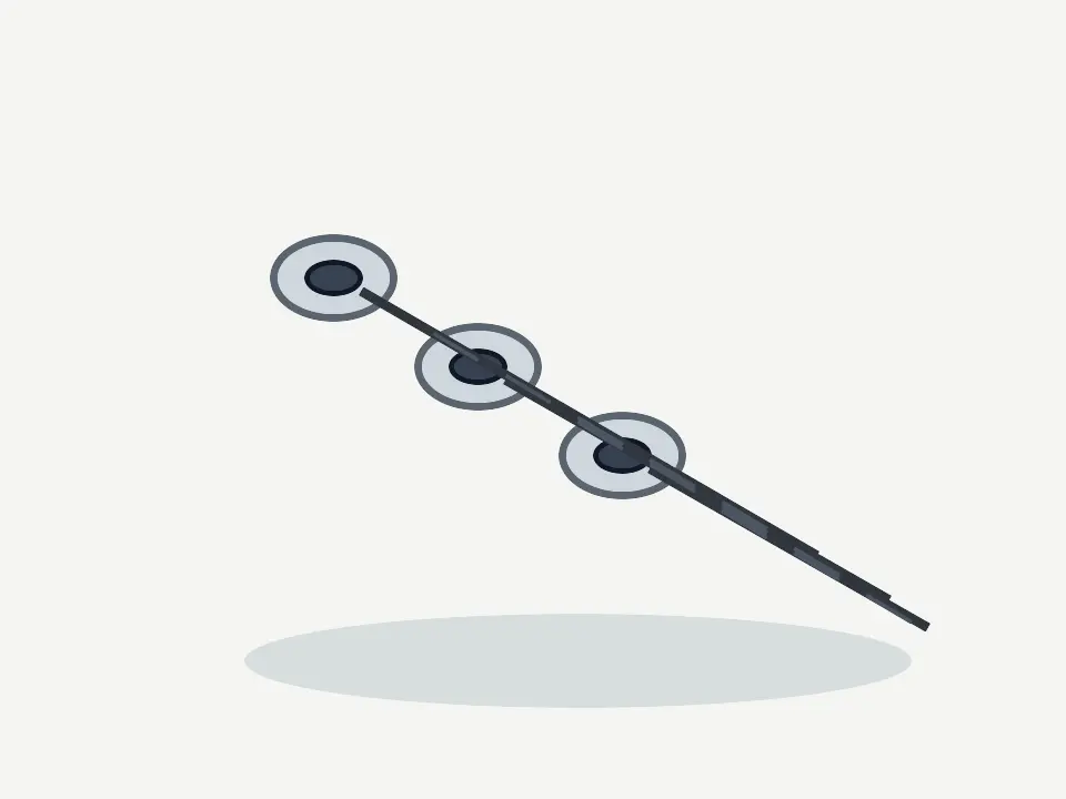 Exterior screws with washers tool
