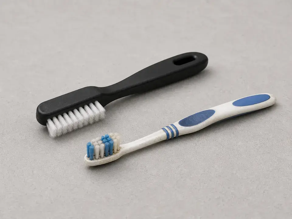 Flexible bottle brush or small drain brush tool