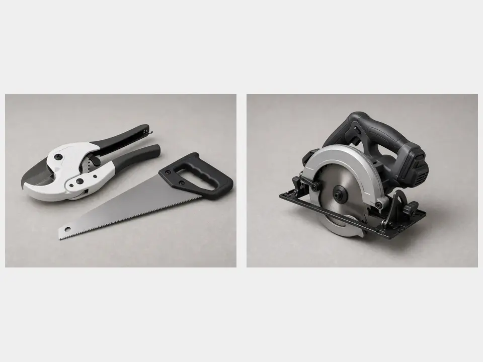 Hacksaw or metal cutting saw tool