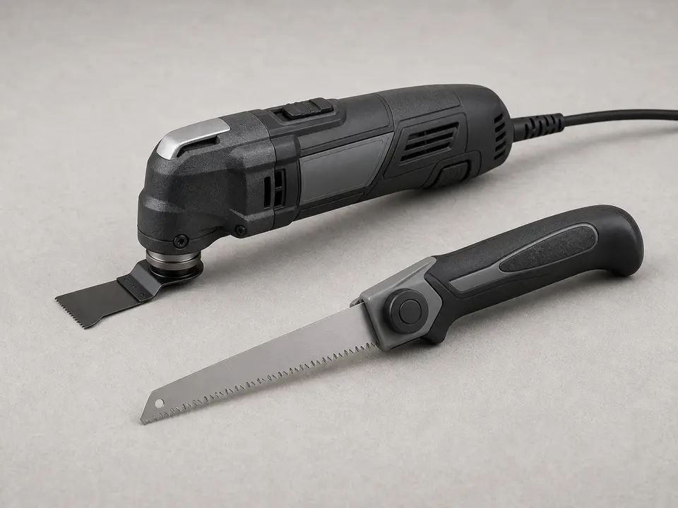 Oscillating multi-tool or hacksaw tool
