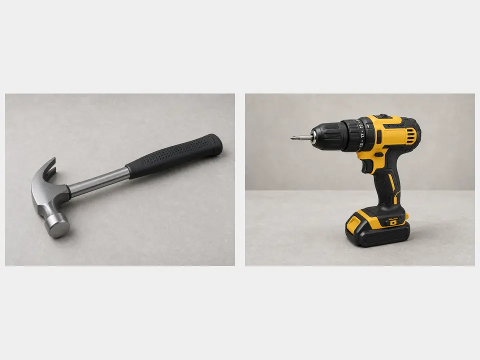 Hammer or screw gun tool
