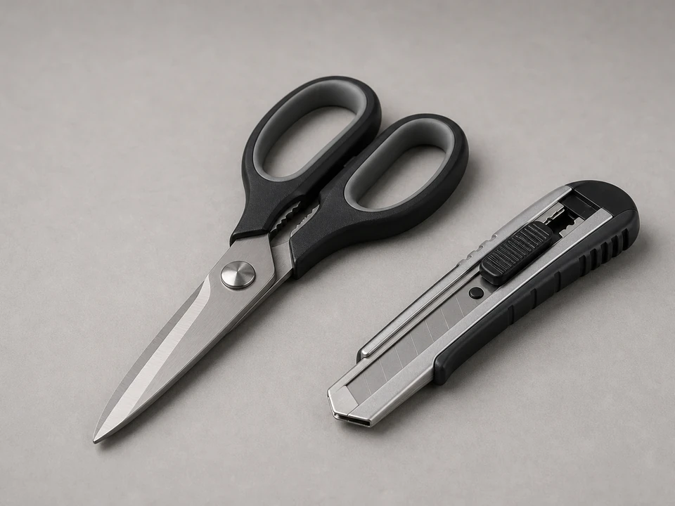 Utility knife or heavy scissors tool