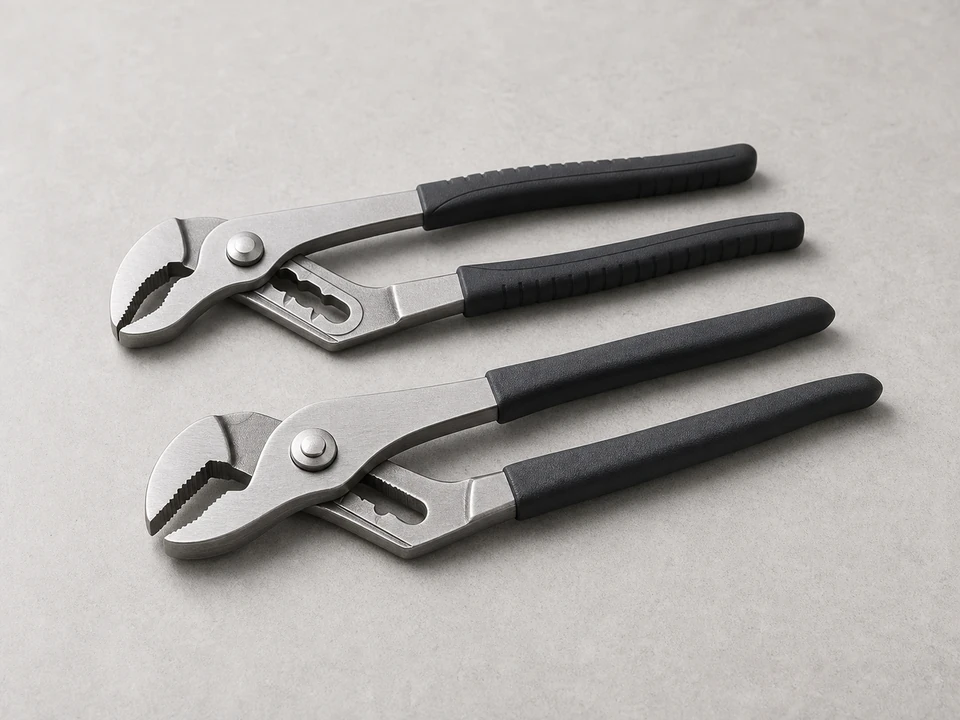Large channel-lock pliers tool