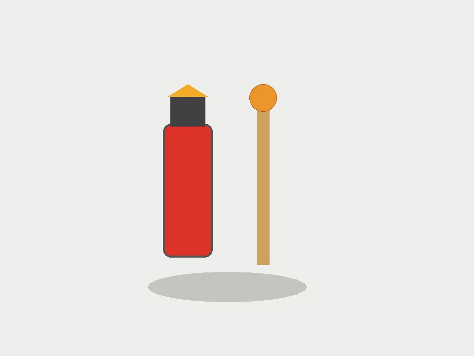 Utility lighter or matches tool