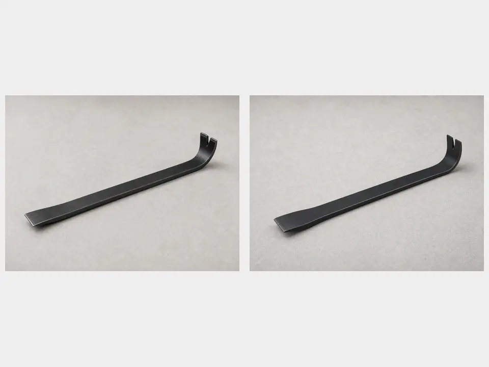 Pry bar or nail puller tool