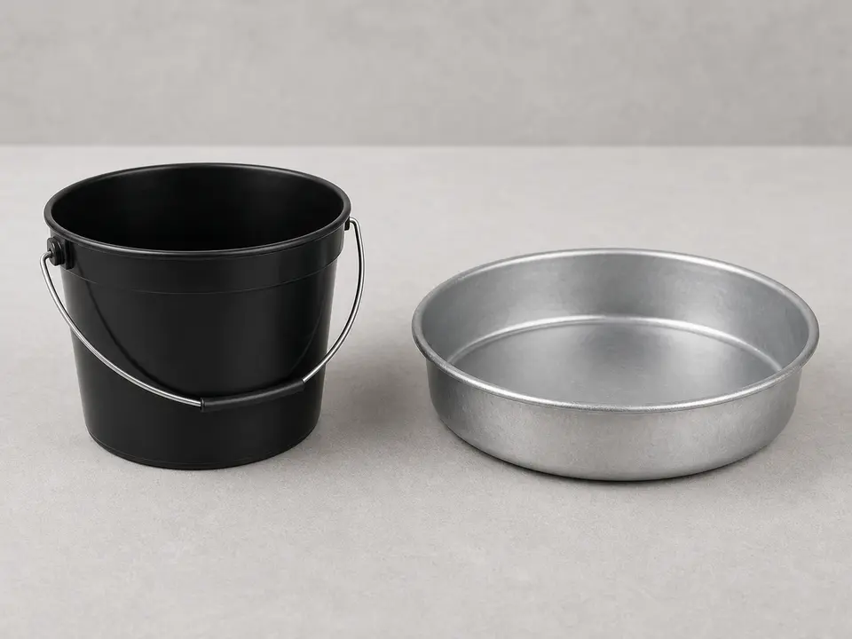 Small bucket or pan tool