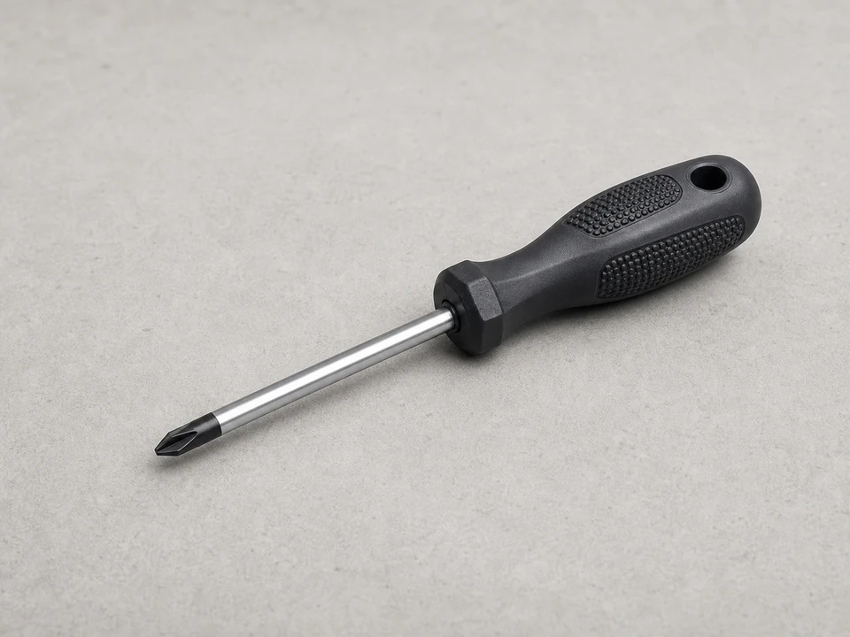 Phillips screwdriver for removing a vacuum breaker retaining screw
