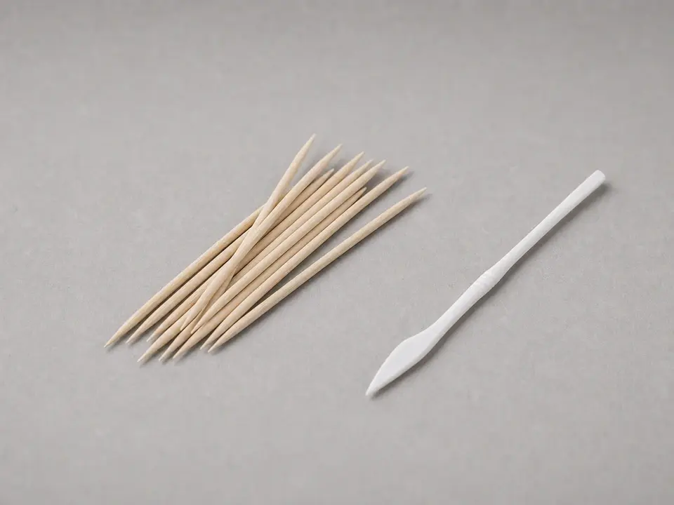 Plastic pick or small hook tool tool