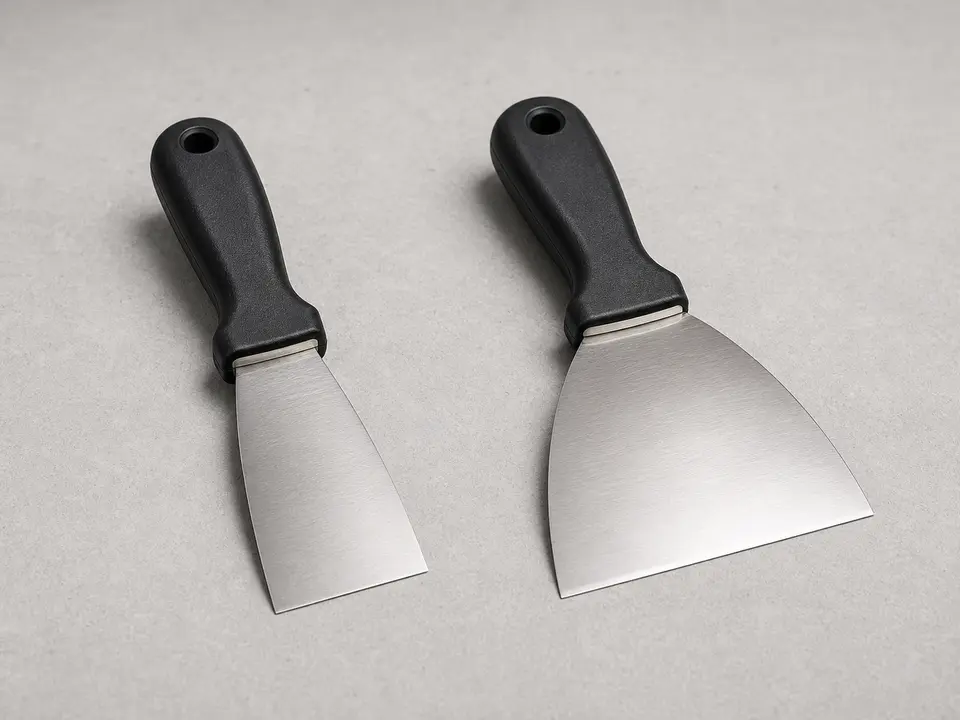 Putty knife or taping knife tool