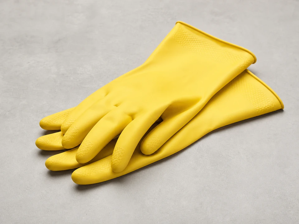 Rubber gloves tool