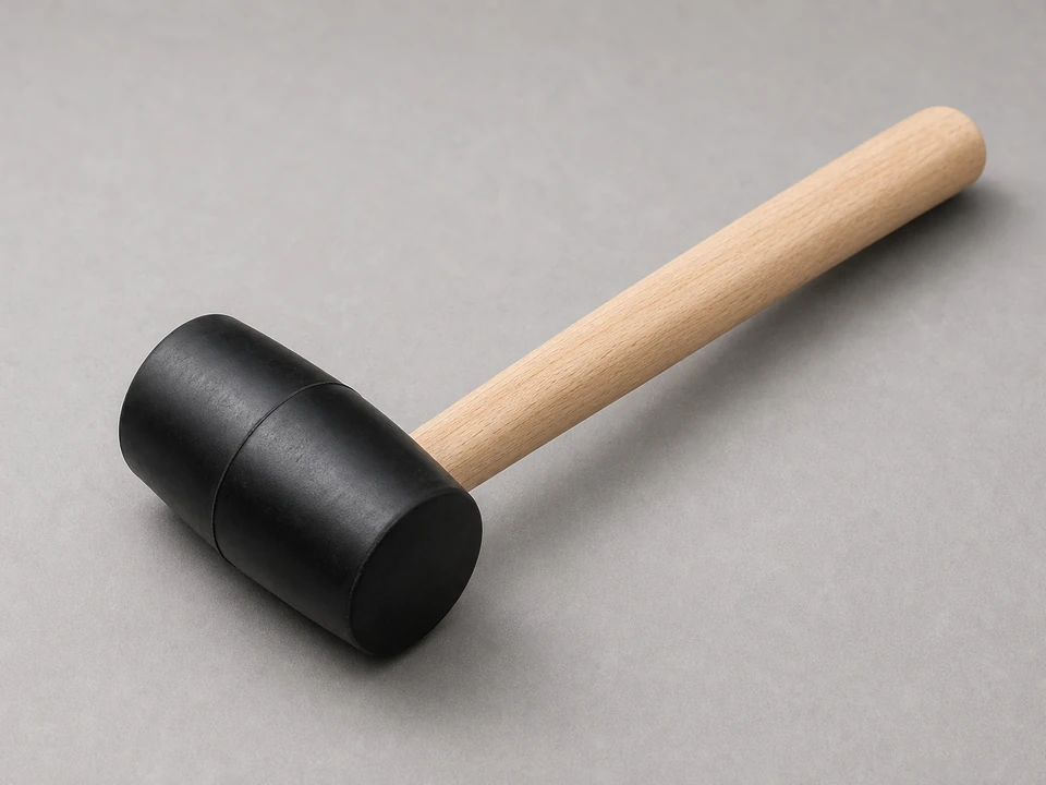 Rubber mallet tool